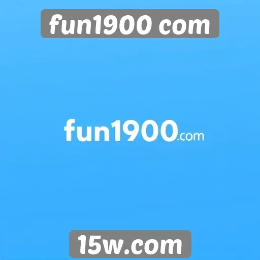 História e crescimento do site fun1900